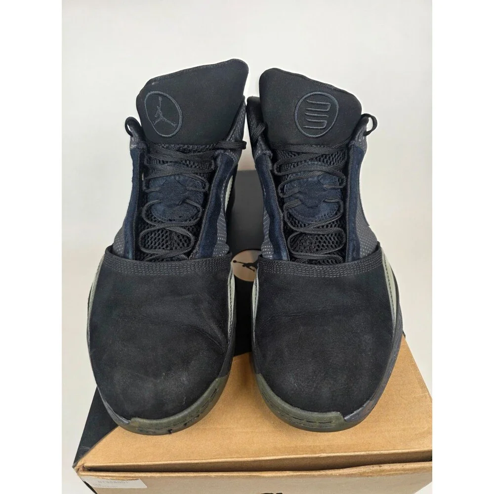 Air Jordan 2010 Black Dark Charcoal Size 11 Used 387358-001